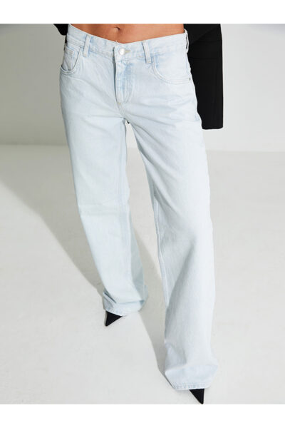 Buz Mavisi Wide Leg Jean