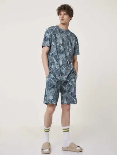 Oversize Çok Renkli Tişört - Görsel 3