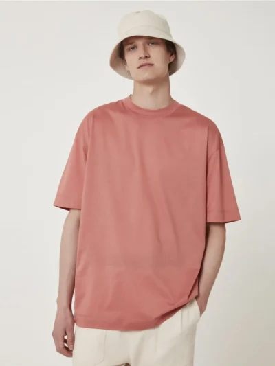 Gül Kurusu Oversize Tişört