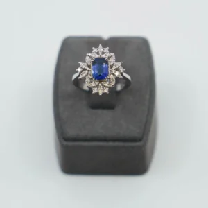 Blue Bays With Diamond & Tanzanit Yüzük