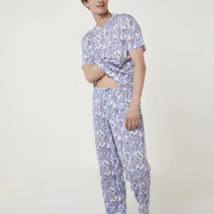 Çok Renkli Pijama Tişört